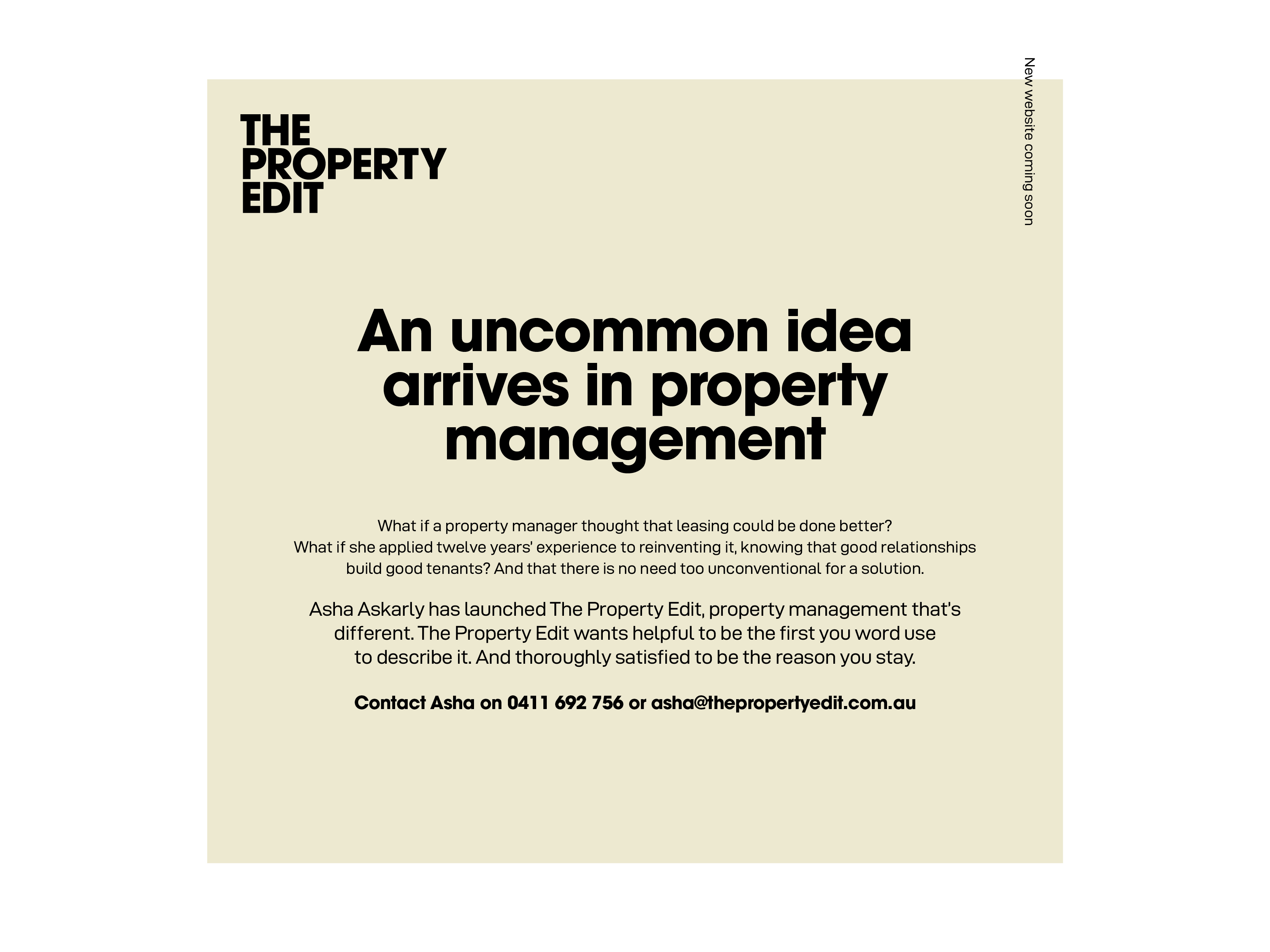 The Property Edit